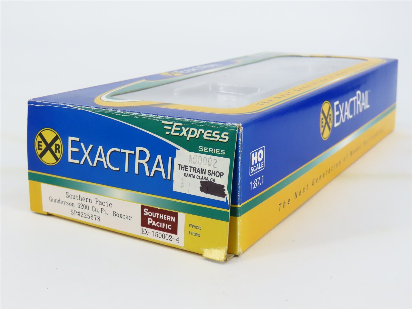 HO Scale ExactRail EX-150002-4 SP Southern Pacific Gunderson 50' Boxcar #225678