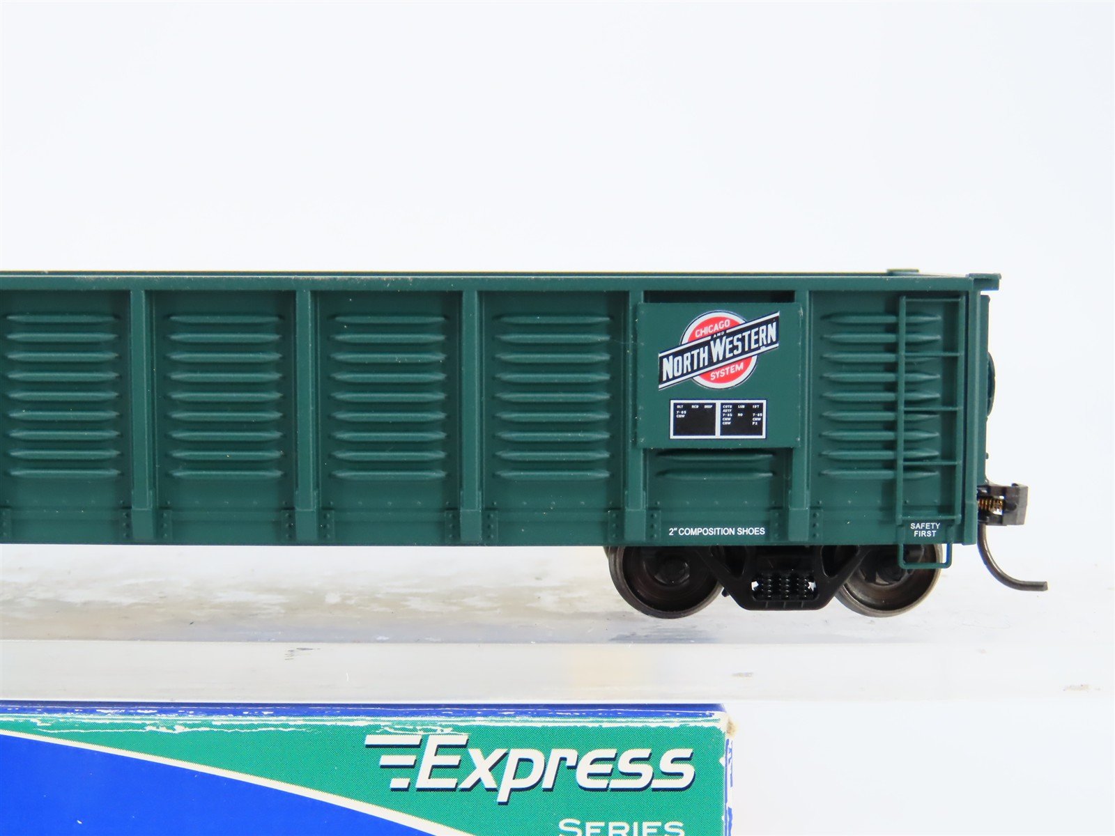 HO ExactRail EX-1210-1 CNW Chicago Northwestern Gunderson 2420 Gondola #89093