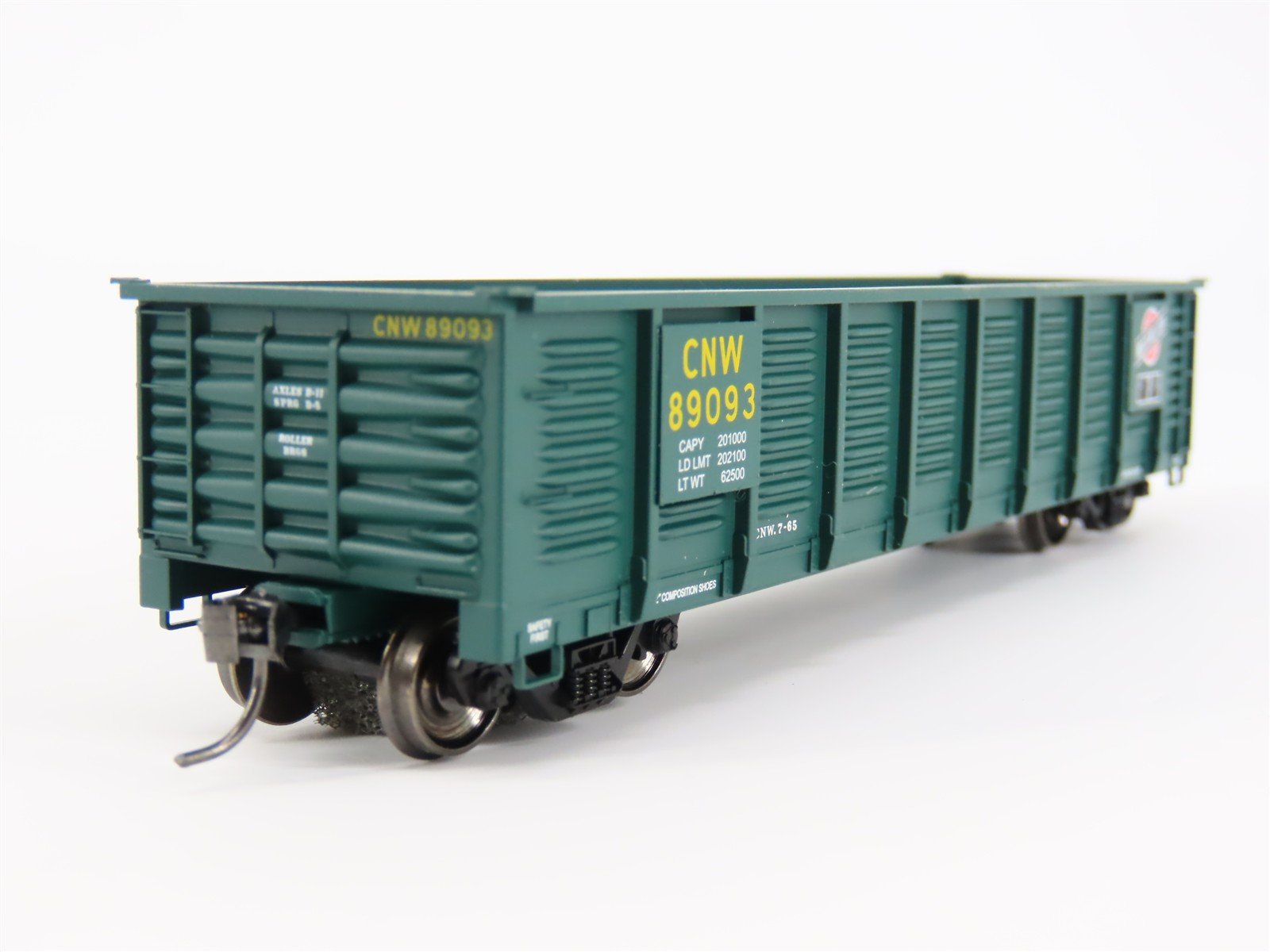 HO ExactRail EX-1210-1 CNW Chicago Northwestern Gunderson 2420 Gondola #89093