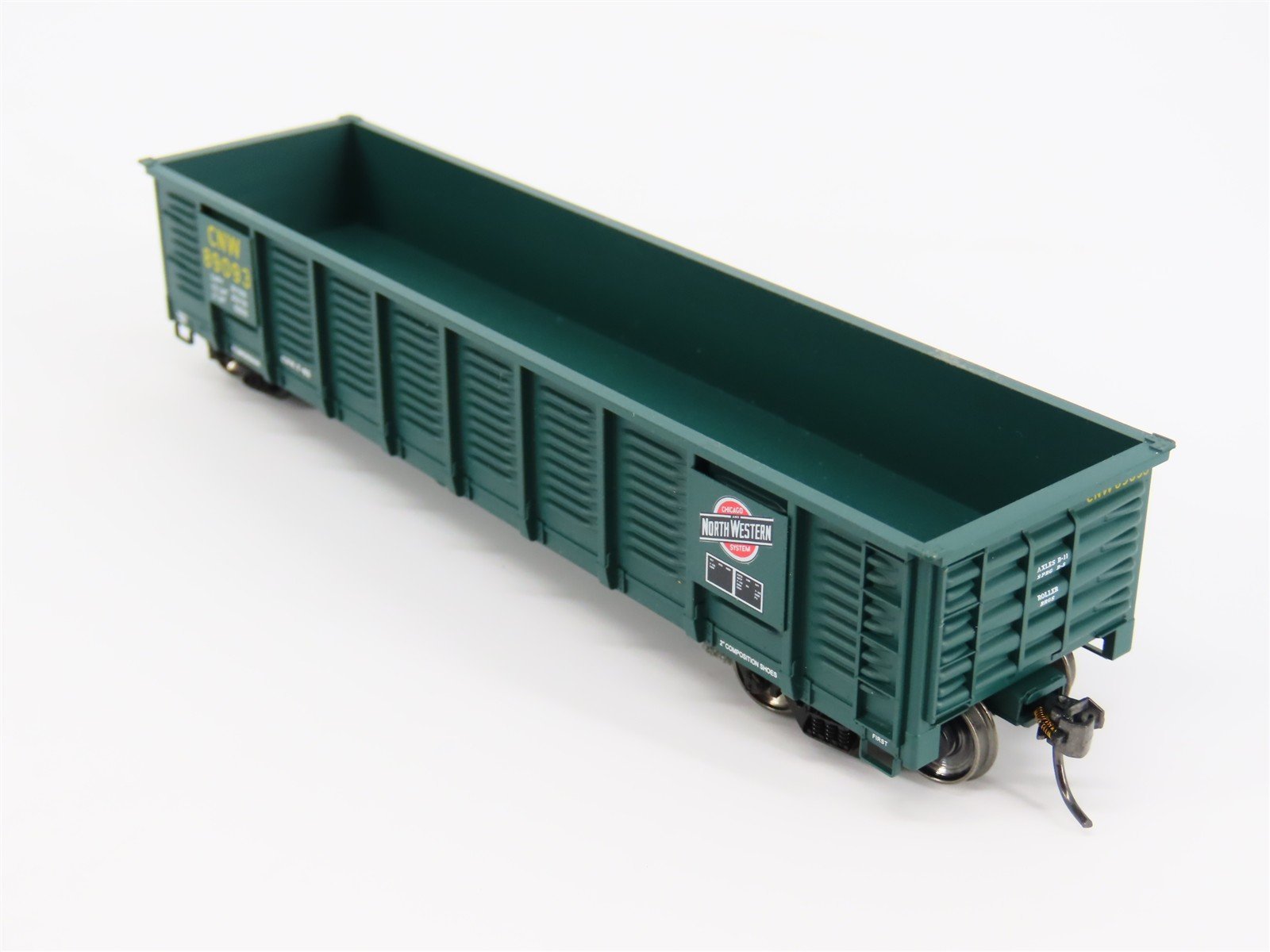 HO ExactRail EX-1210-1 CNW Chicago Northwestern Gunderson 2420 Gondola #89093