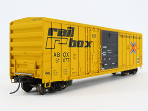 HO Scale ExactRail EE-1805-8 ABOX Railbox FMC 5277 Combo Door Boxcar #51077