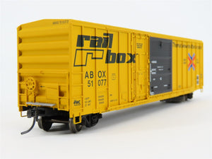 HO Scale ExactRail EE-1805-8 ABOX Railbox FMC 5277 Combo Door Boxcar #51077