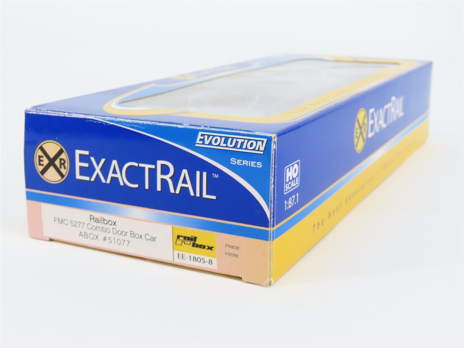 HO Scale ExactRail EE-1805-8 ABOX Railbox FMC 5277 Combo Door Boxcar #51077