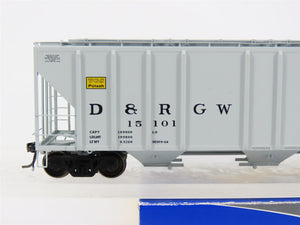 HO Scale ExactRail EP-80196-1 DRGW Rio Grande PS-2CD 4427 3-Bay Hopper Car #1510