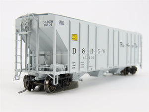HO Scale ExactRail EP-80196-1 DRGW Rio Grande PS-2CD 4427 3-Bay Hopper Car #1510