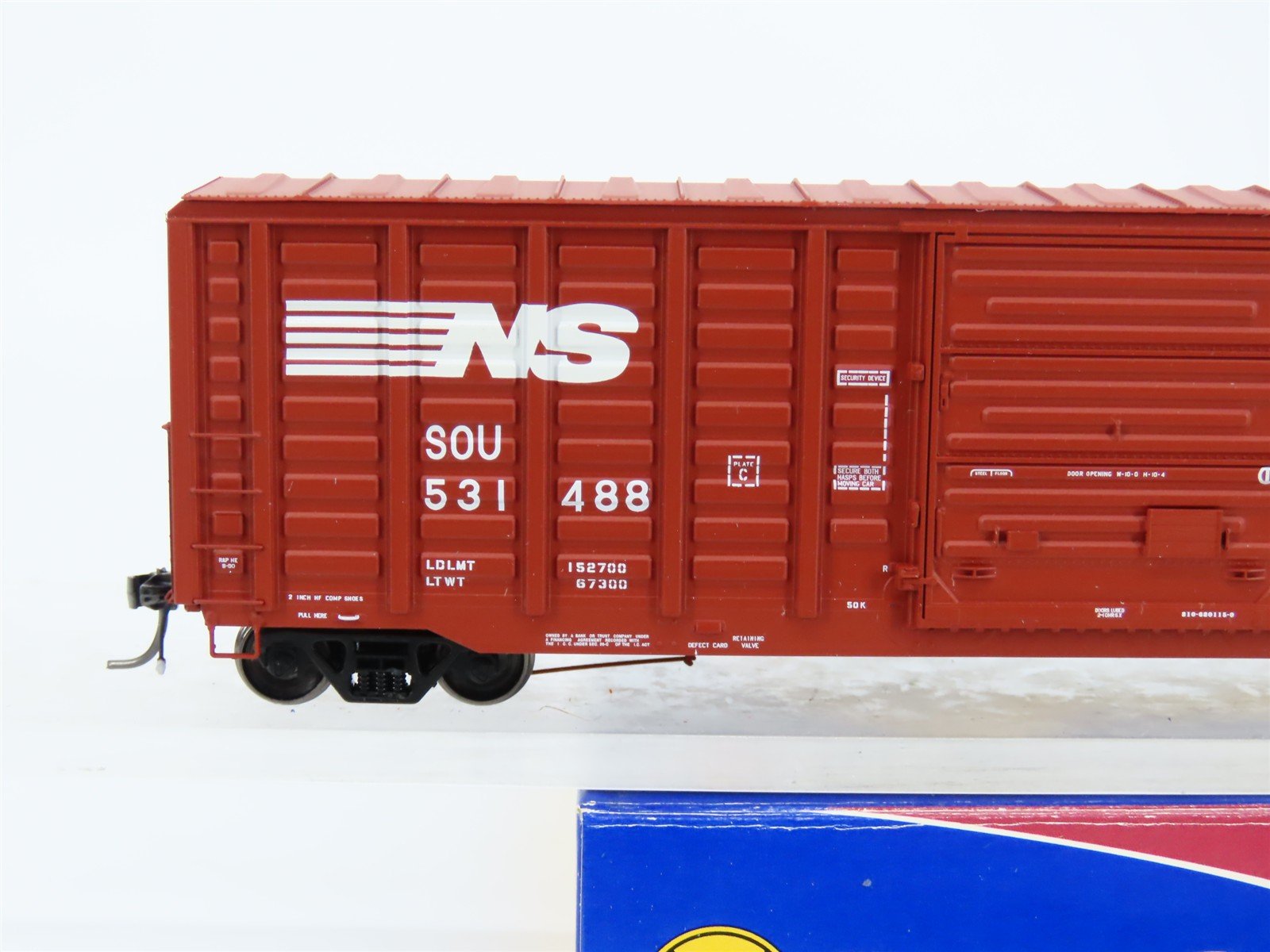 HO ExactRail EPS-90310-5 SOU/NS Norfolk Southern P-S 5277 50' Boxcar #531488