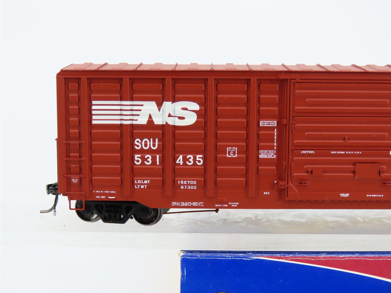 HO ExactRail EPS-90310-3 SOU/NS Norfolk Southern P-S 5277 50' Boxcar #531435