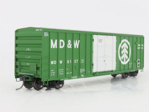 HO Scale ExactRail Evolution Series EE-1852-4 MD&W Plug Door Box Car #8137