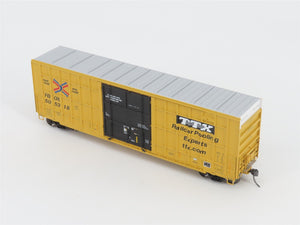 HO Scale ExactRail Evolution Series EE-1401-43 FBOX TTX Plug Door Boxcar #505318