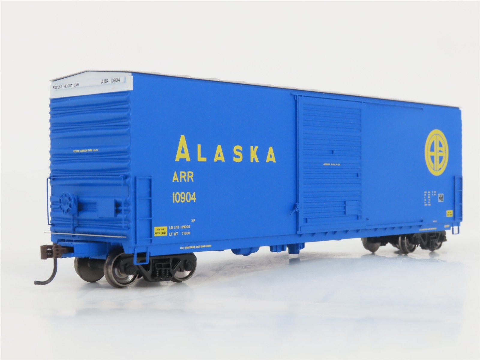 HO Scale ExactRail Evolution Series EE-1004-1 ARR Alaska Box Car #10904