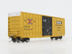 HO Scale ExactRail Evolution Series EE-1401-45 FBOX TTX Plug Door Boxcar #505347