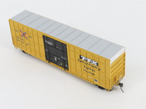 HO Scale ExactRail Evolution Series EE-1401-45 FBOX TTX Plug Door Boxcar #505347