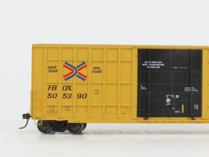 HO Scale ExactRail Evolution Series EE-1401-48 FBOX TTX Plug Door Boxcar #505390