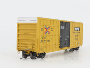 HO Scale ExactRail Evolution Series EE-1401-48 FBOX TTX Plug Door Boxcar #505390