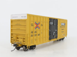 HO Scale ExactRail Evolution Series EE-1401-48 FBOX TTX Plug Door Boxcar #505390