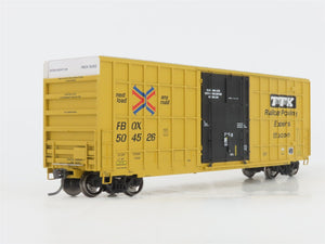 HO Scale ExactRail Evolution Series EE-1401-30 FBOX TTX Plug Door Boxcar #504526