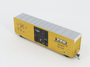 HO Scale ExactRail Evolution Series EE-1401-30 FBOX TTX Plug Door Boxcar #504526