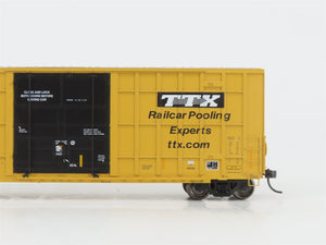 HO Scale ExactRail Evolution Series EE-1401-47 FBOX TTX Plug Door Boxcar #505387