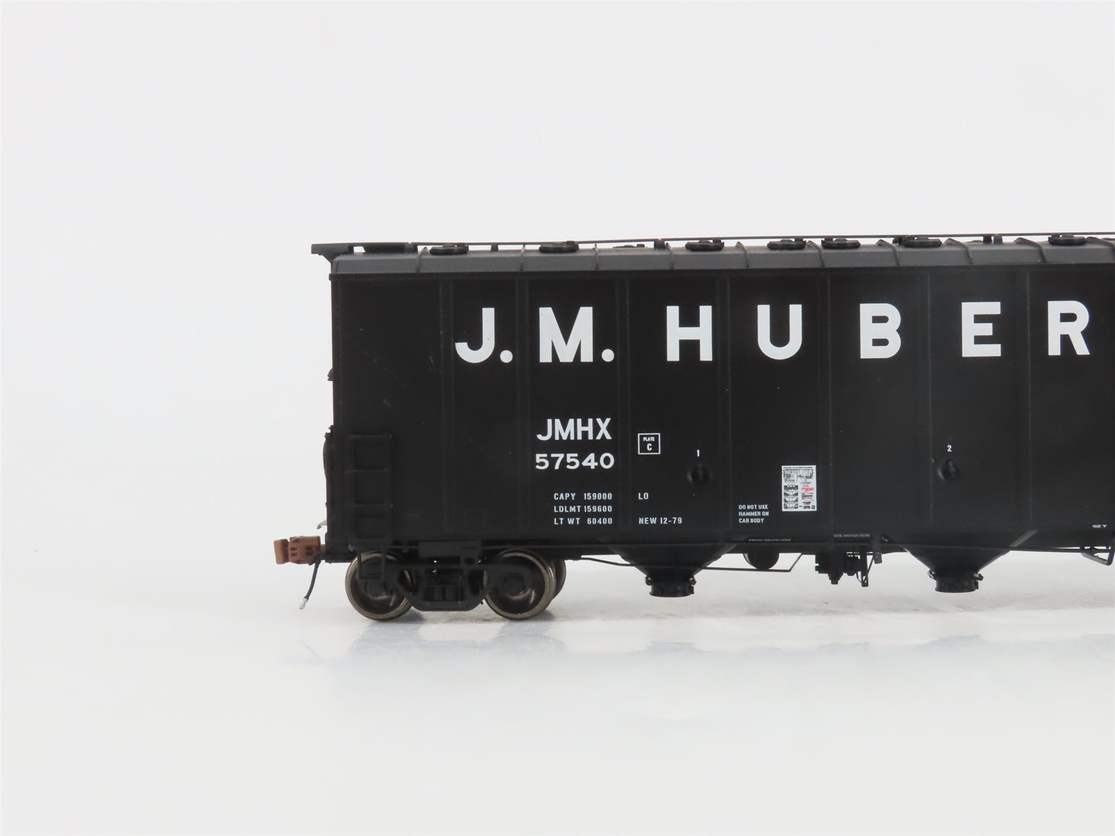 HO Scaletrains.com Rivet Counter SXT30283 JMHX J.M. Huber 3-Bay Hopper #57540