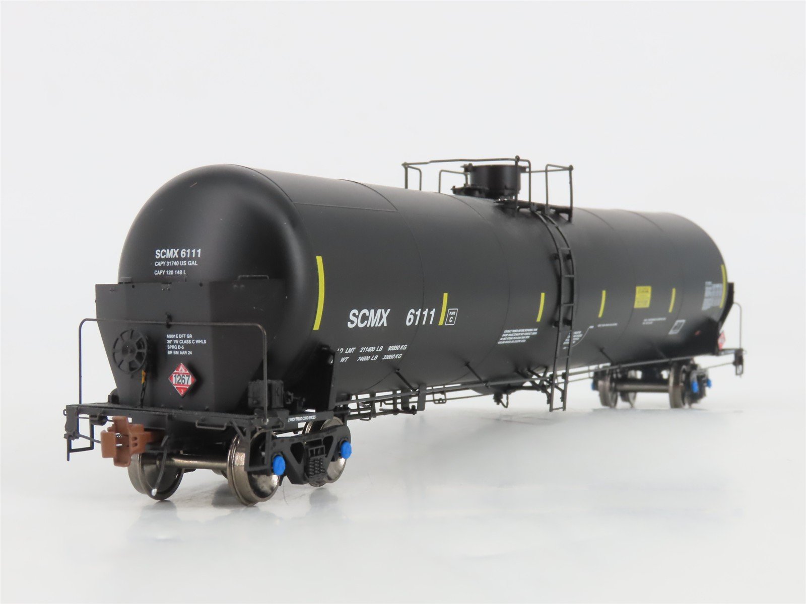 HO Scaletrains.com Rivet Counter SXT30167 SCMX Shell Oil 31K Gal. Tank Car #6111