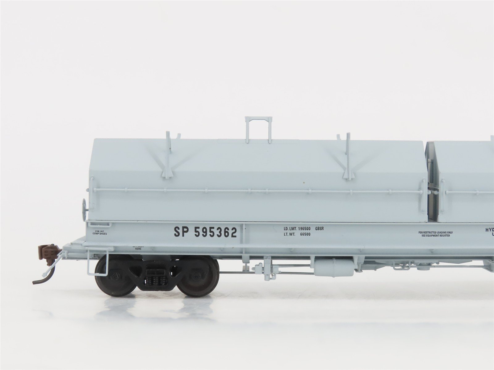 HO Scale Red Caboose RR-32523-8 SP Southern Pacific 100-Ton Coil Car #595362