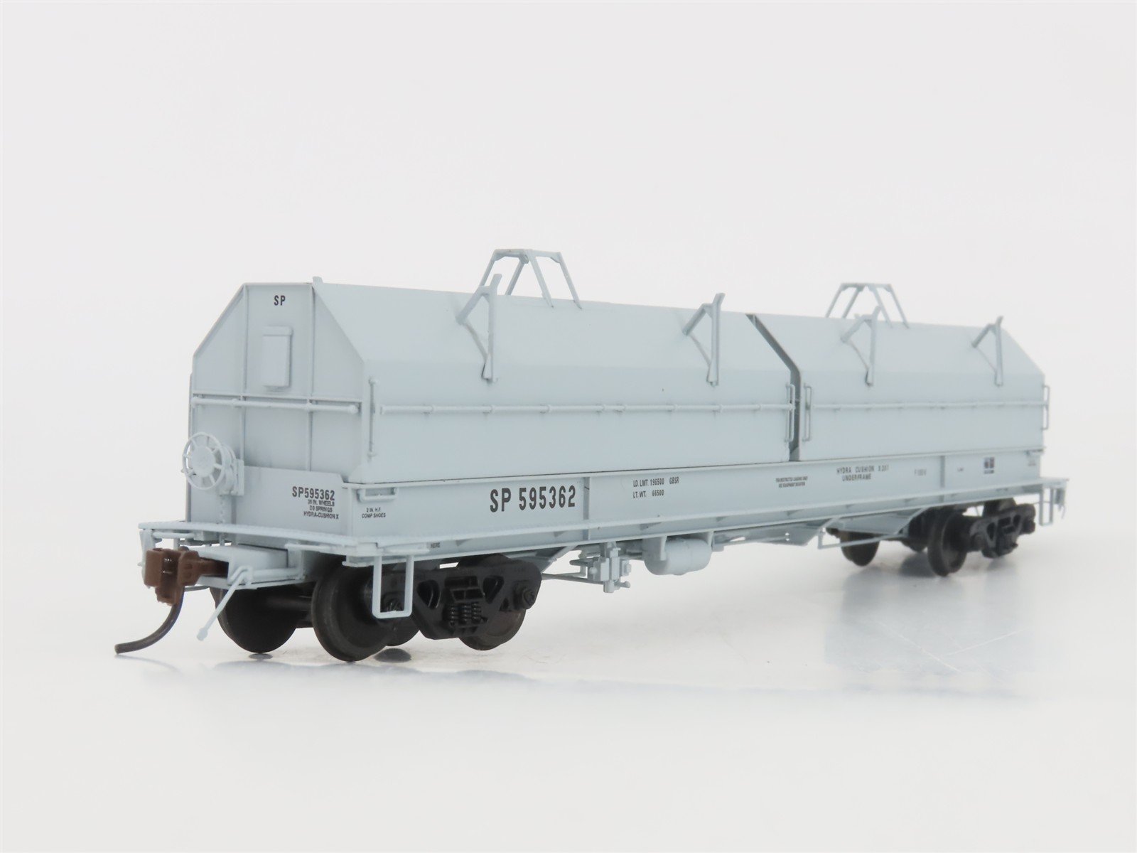 HO Scale Red Caboose RR-32523-8 SP Southern Pacific 100-Ton Coil Car #595362