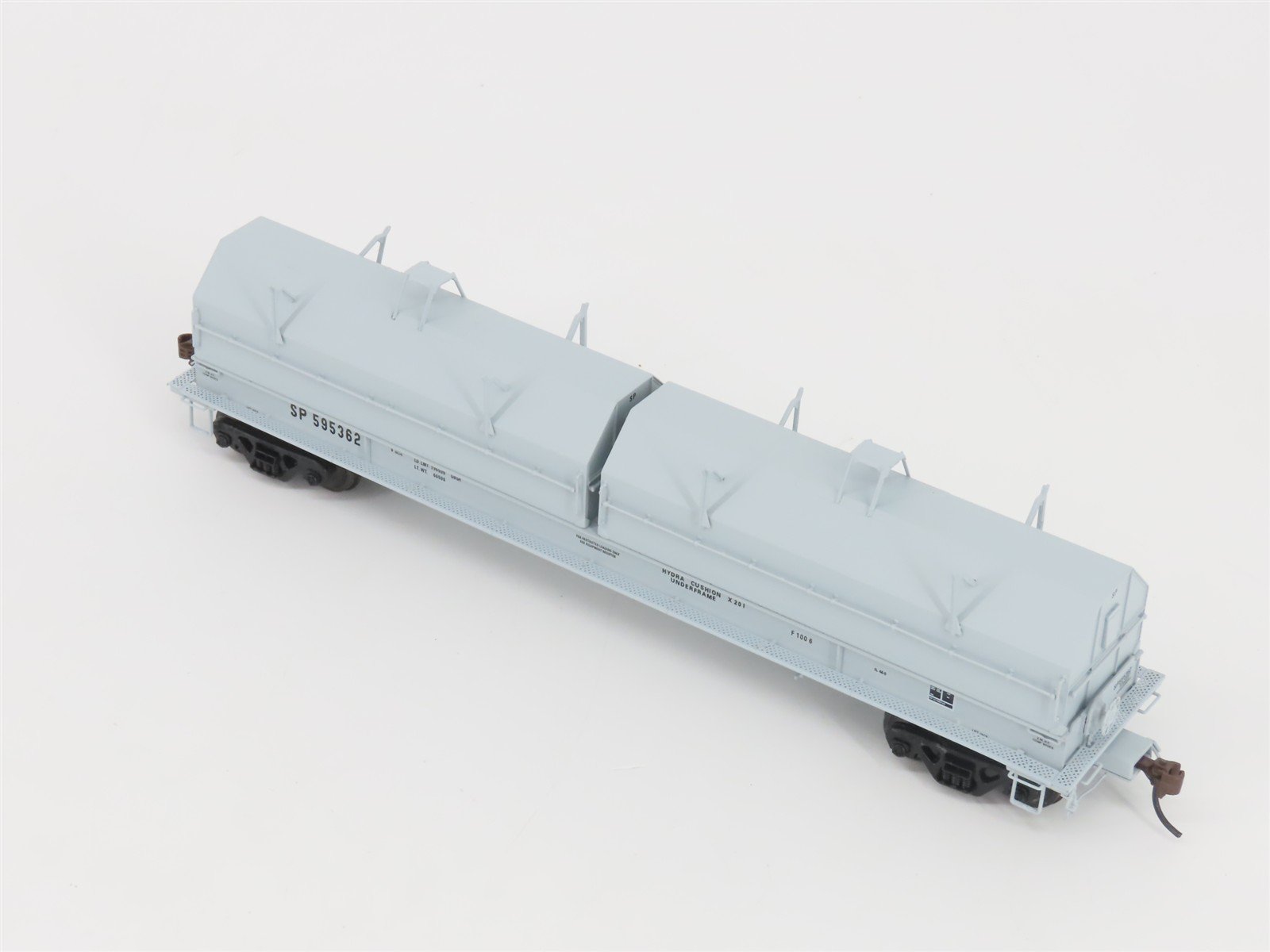 HO Scale Red Caboose RR-32523-8 SP Southern Pacific 100-Ton Coil Car #595362