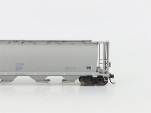 HO Scale InterMountain PWRS 1015F UNPX Procor 4-Bay Covered Hopper #120012