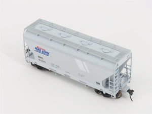 HO InterMountain PWRS 1055F MRL Montana Rail Link 2-Bay Hopper #9089 w/ Graffiti