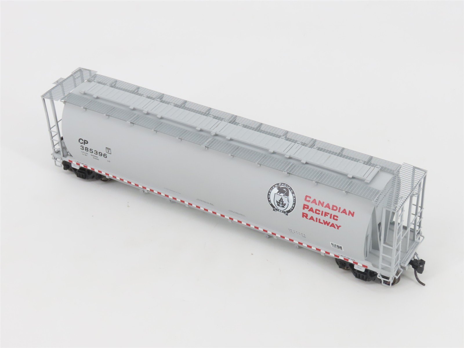 HO Scale InterMountain PWRS CP Canadian Pacific 4-Bay Cylindrical Hopper #385396