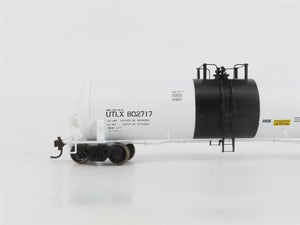 HO Scale Athearn 73924 UTLX (Black Band) RTC 50' Acid Tank Car #802717
