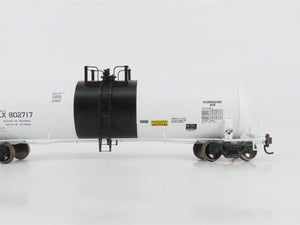 HO Scale Athearn 73924 UTLX (Black Band) RTC 50' Acid Tank Car #802717