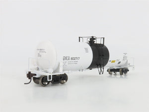 HO Scale Athearn 73924 UTLX (Black Band) RTC 50' Acid Tank Car #802717
