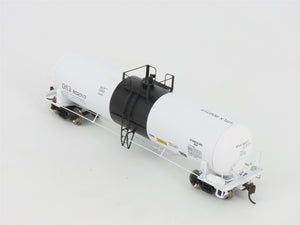 HO Scale Athearn 73924 UTLX (Black Band) RTC 50' Acid Tank Car #802717