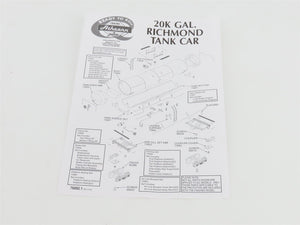 HO Scale Athearn 73924 UTLX (Black Band) RTC 50' Acid Tank Car #802717