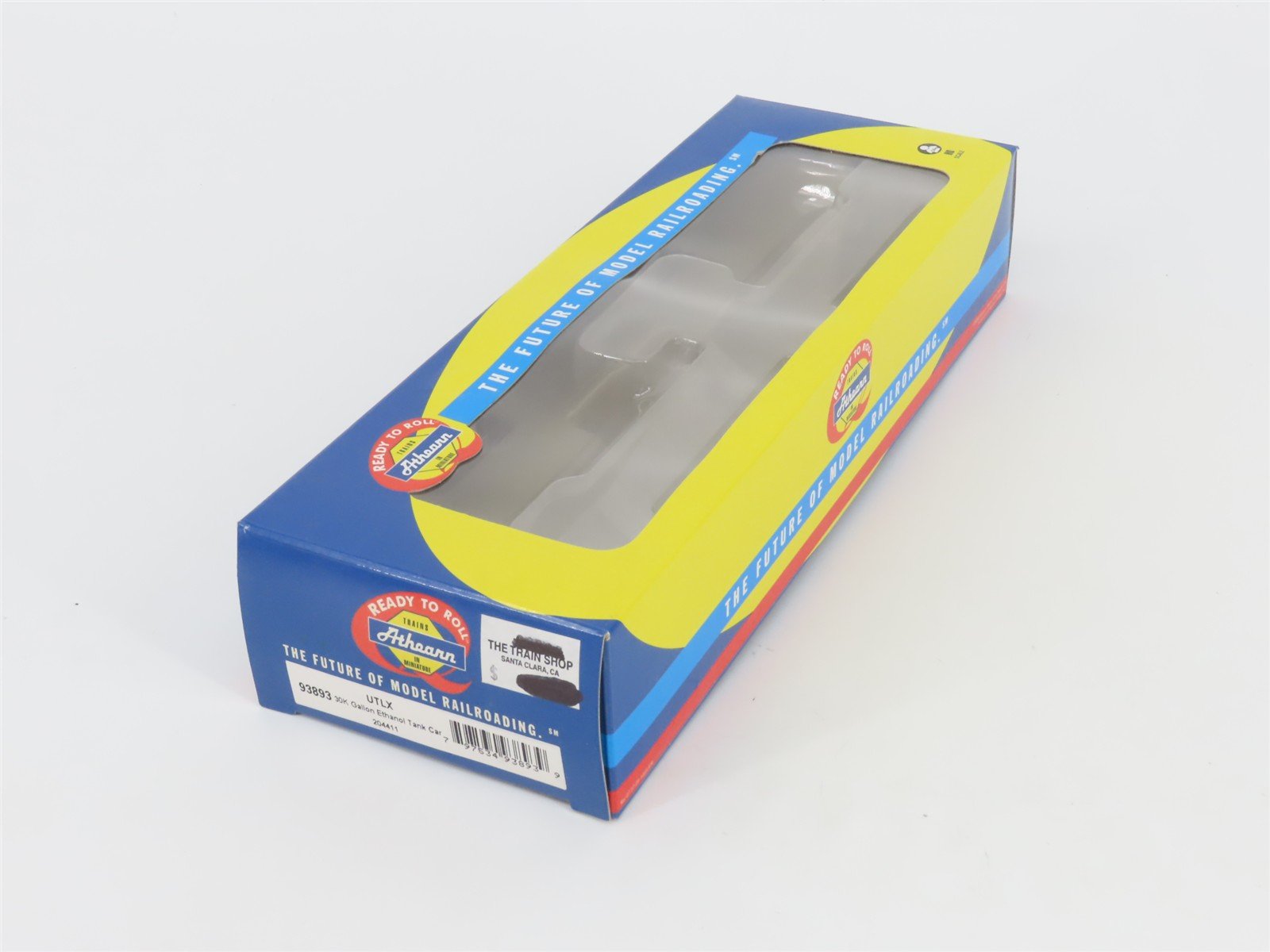 HO Scale Athearn 93893 UTLX Eco-Energy 30K Gallon Ethanol Tank Car #204411