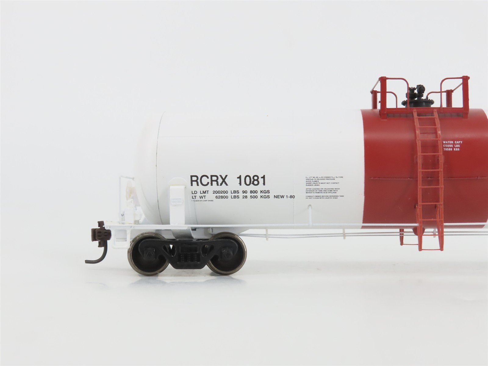 HO Scale Athearn 73916 RCRX RTC 50' Richmond Acid Tank Car #1081