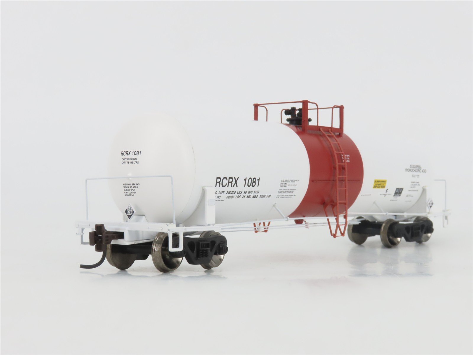HO Scale Athearn 73916 RCRX RTC 50' Richmond Acid Tank Car #1081