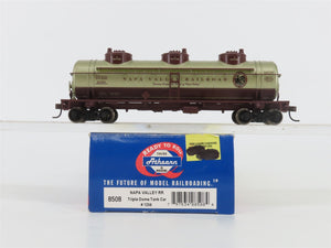 HO Scale Athearn 8508 NVRR Napa Valley Wine Train 3-Dome Tank Car #1256