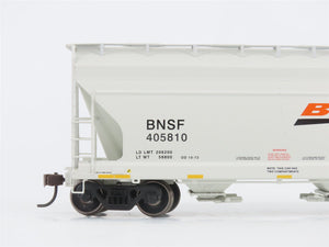 HO Scale Athearn 93904 BNSF Railway ACF 2970 2-Bay Covered Hopper #405810