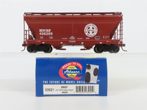 HO Scale Athearn 93921 BNSF Railway ACF 2970 2-Bay Covered Hopper #406269