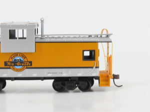 HO Scale Athearn 7501 D&RGW Rio Grande (Orange/Silver) Wide Vision Caboose 01513