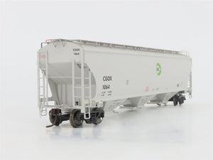 HO Scale Athearn Genesis G4256 CGOX Cargill #2 3-Bay Covered Hopper #1064