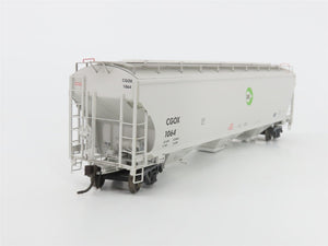 HO Scale Athearn Genesis G4256 CGOX Cargill #2 3-Bay Covered Hopper #1064