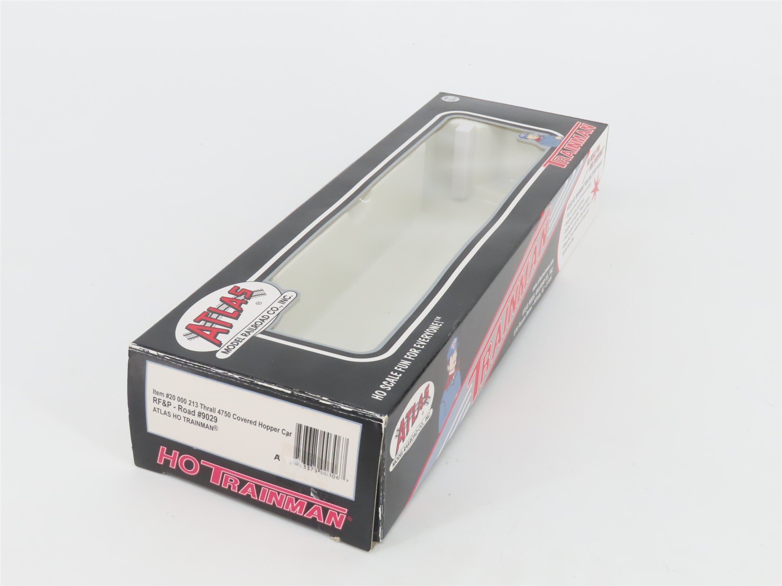 HO Scale Atlas Trainman 20000213 RF&P Thrall 4750 3-Bay Covered Hopper #9029