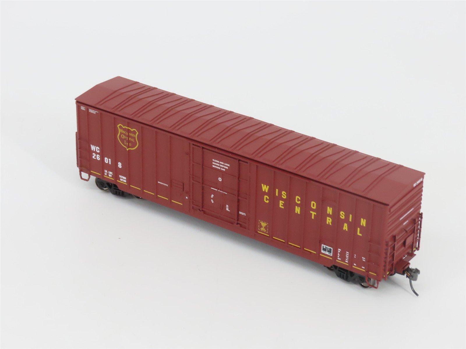 HO Scale Fox Valley Models FVM 30209 WC Wisconsin Central Box Car #26018