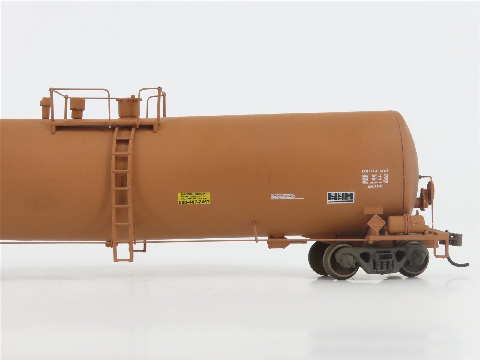 HO Scale Walthers 932-7260 TOGX (Gulf) 23K Gallon Funnel Flow Tank Car #13072