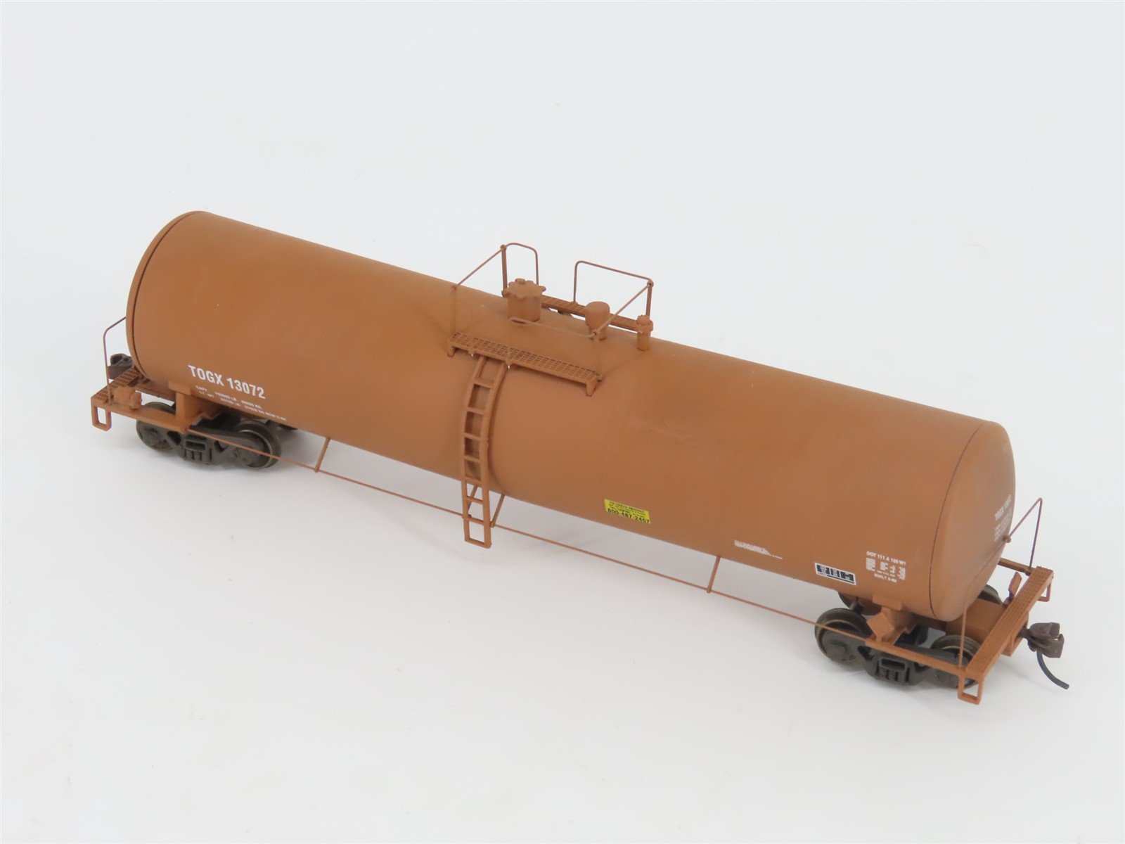 HO Scale Walthers 932-7260 TOGX (Gulf) 23K Gallon Funnel Flow Tank Car #13072