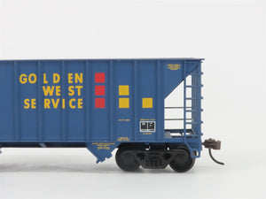 HO Scale Walthers 932-27407 GVSR Golden West Service 2-Bay Open Hopper 2-Pack