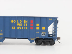 HO Scale Walthers 932-27407 GVSR Golden West Service 2-Bay Open Hopper 2-Pack